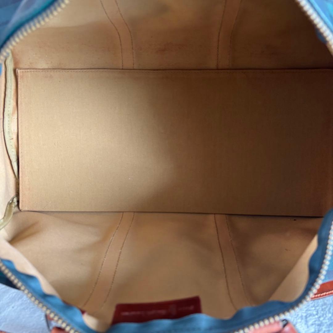 ✨️美品 ポロラルフローレン ボストンバッグ ２WAY グリーン PVCレザー