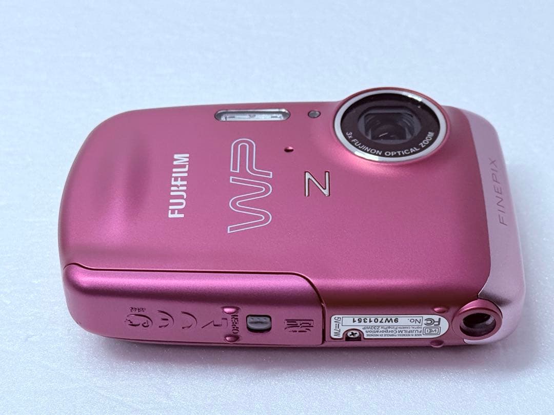 FUJIFILM FINEPIX Z33WPピンク 防水コンパクトデジカメ