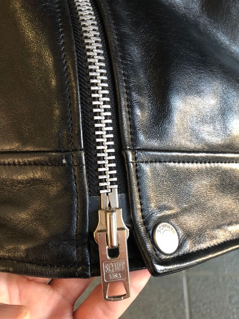 Schott セミダブル　レザージャケット　羊革