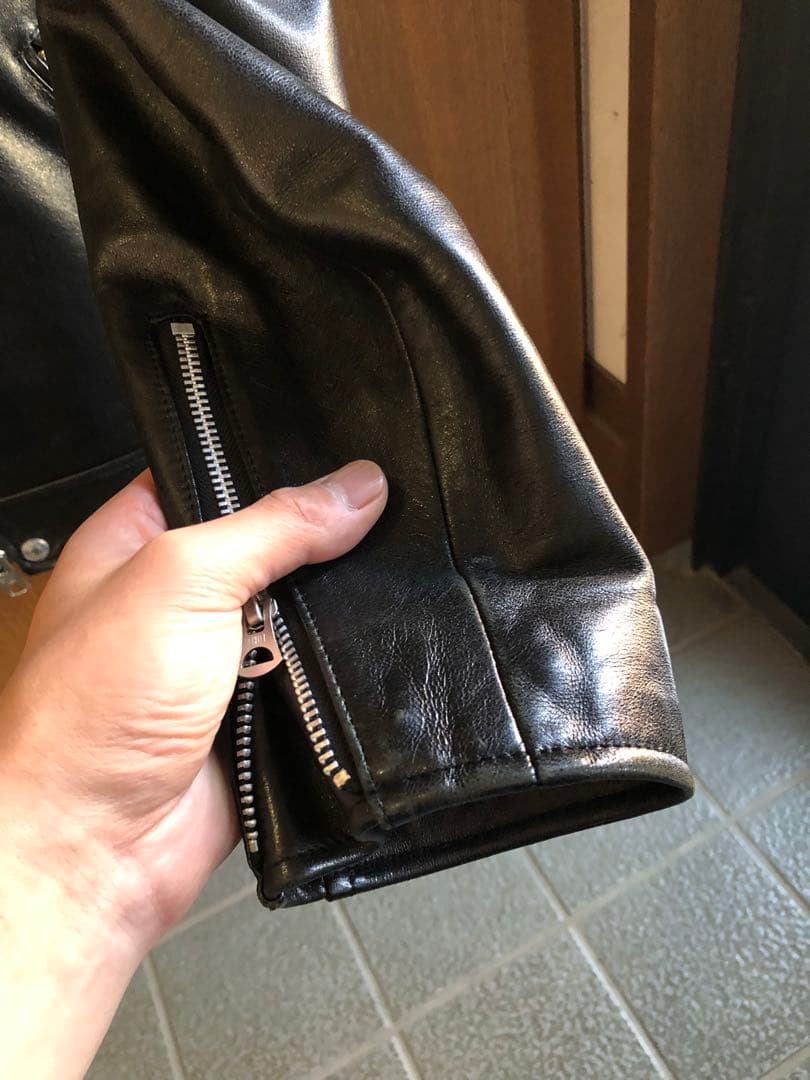 Schott セミダブル　レザージャケット　羊革