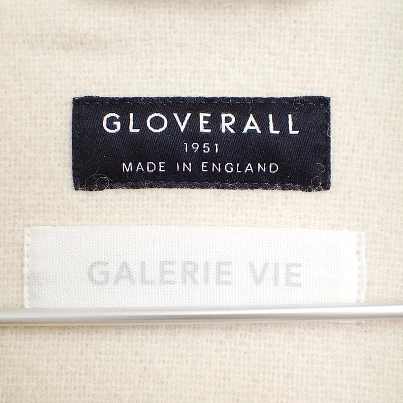 美品 GLOVERALL×GALERIE VIE ダッフルコート 42 ホワイト