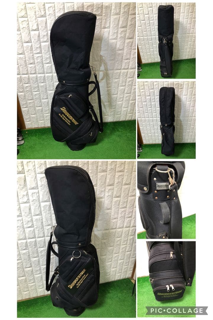 ハードヒッター必見☆メンズ ゴルフクラブセット☆ブリヂストン☆キャディバッグ付