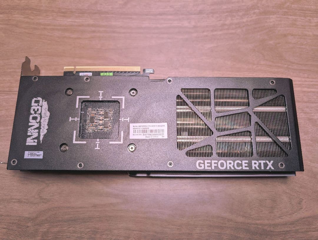 【ジャンク品】ELSA GEFORCE RTX 4070Ti Erazor