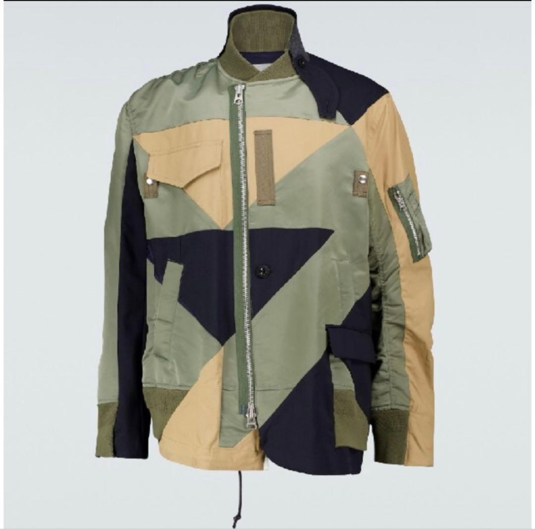 【定価198000円】sacai×Hank Willis Thomas ブルゾン