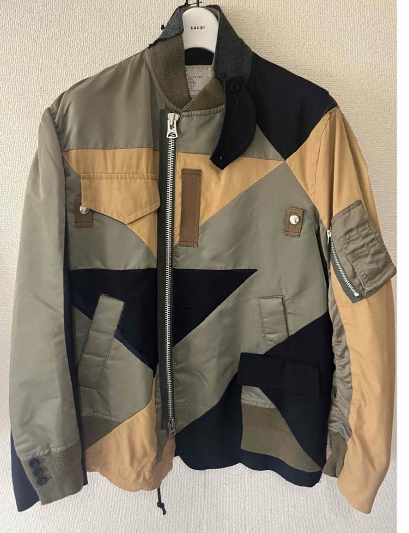 【定価198000円】sacai×Hank Willis Thomas ブルゾン