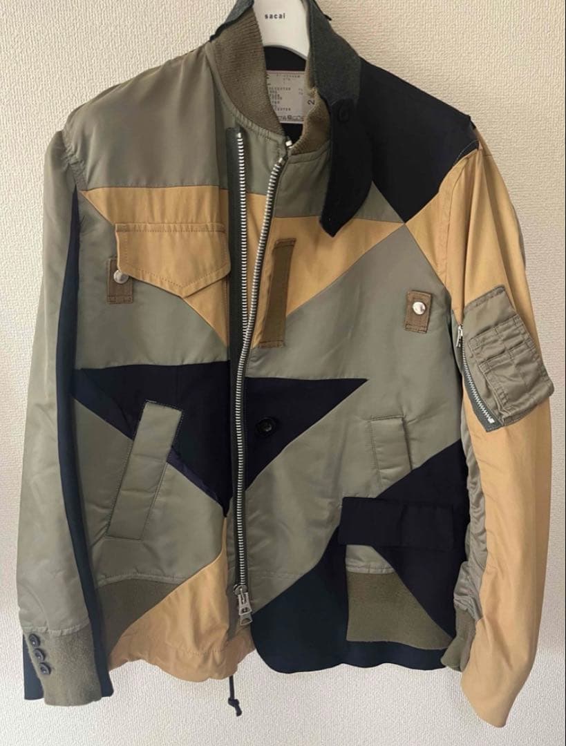 【定価198000円】sacai×Hank Willis Thomas ブルゾン