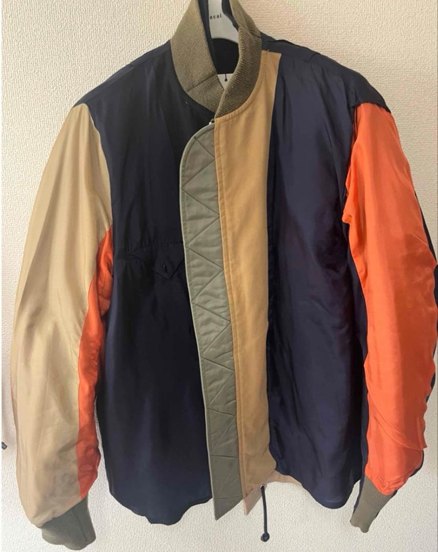 【定価198000円】sacai×Hank Willis Thomas ブルゾン