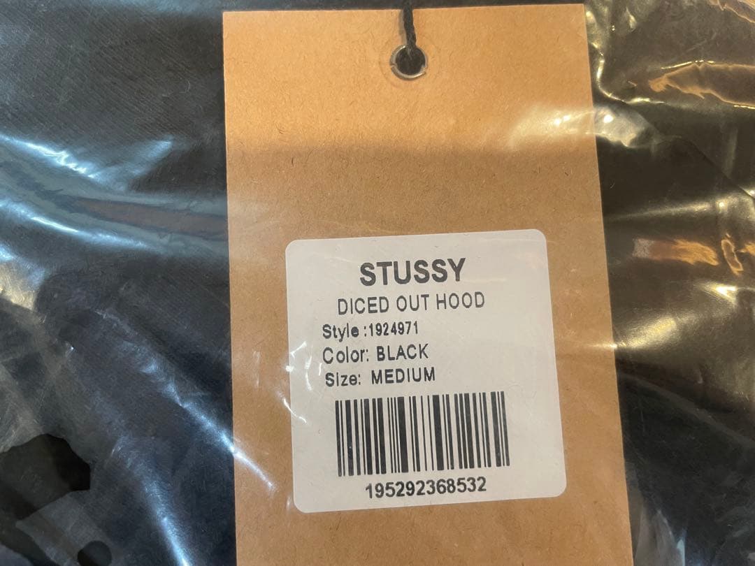 ❗️期間限定SALE❗️STUSSY DICED OUT HOODIE ブラックM