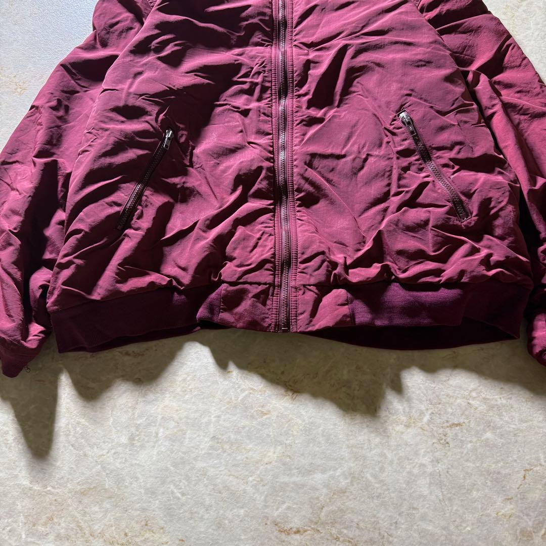 L.L.Beanウォームアップジャケット古着バーガンディCBOY当時物レア短丈