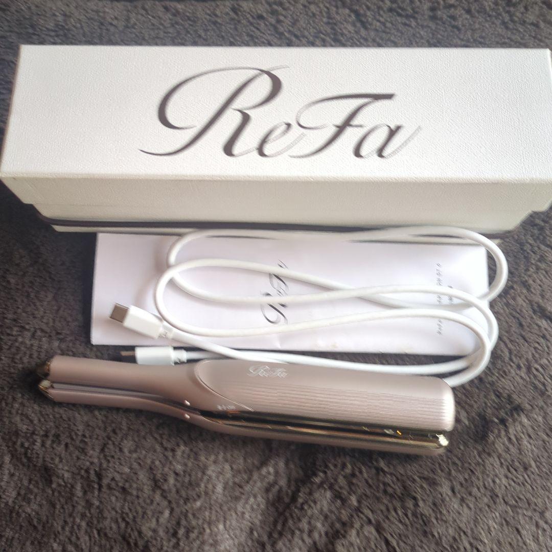 リファフィンガーアイロンST6 シャンパンゴールド