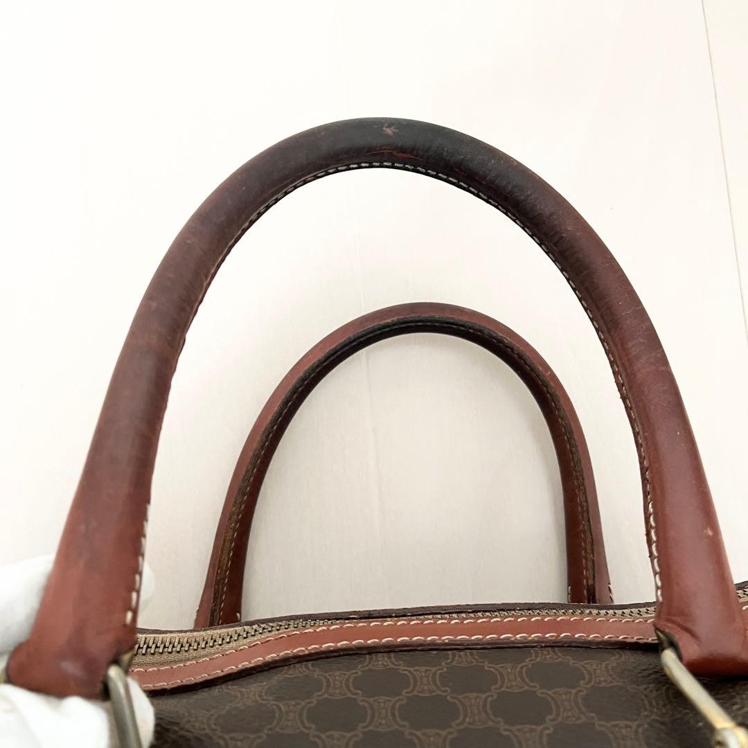 美品✨OLD CELINE【セリーヌ】マカダム柄 ヴィンテージ ミニボストン