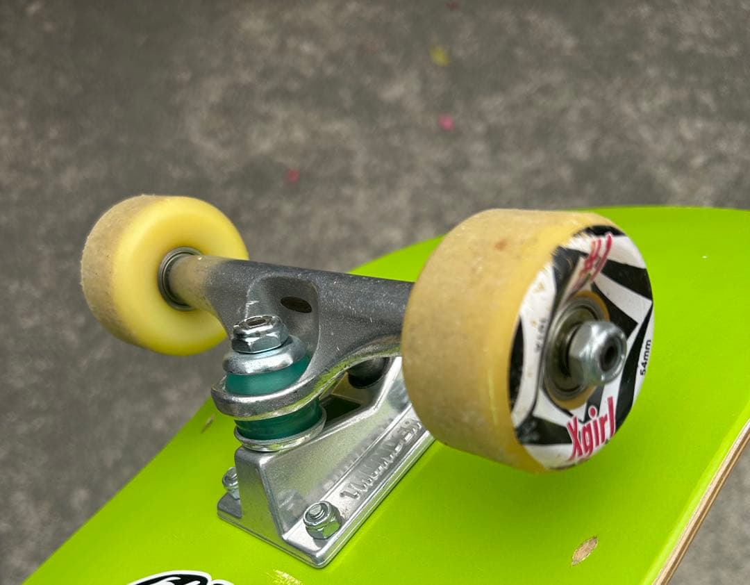 x-girl スケートボード コンプリート　サンダートラックninjaベアリング