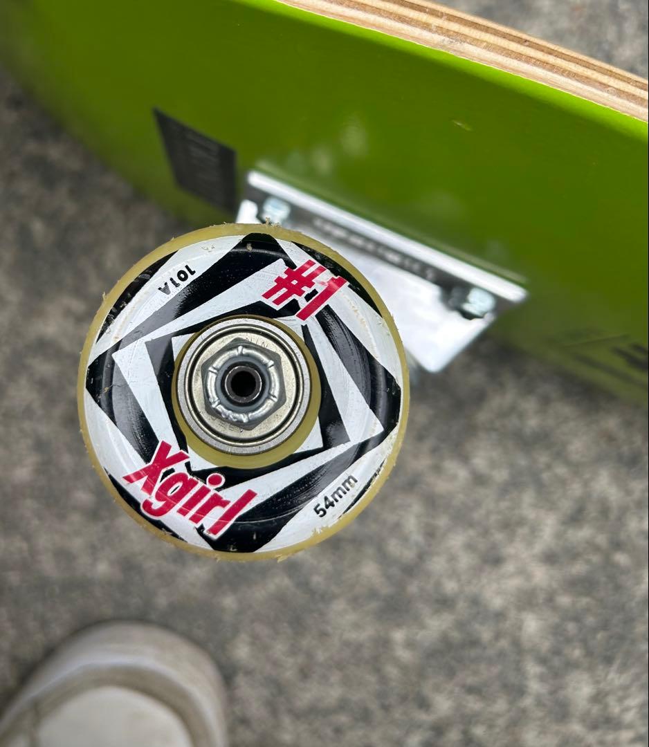 x-girl スケートボード コンプリート　サンダートラックninjaベアリング