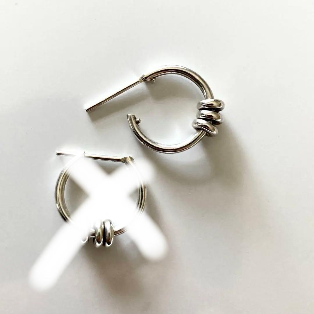 片耳　コムドット　ヤマト着用　ピアス　登坂着用　オールシルバー925