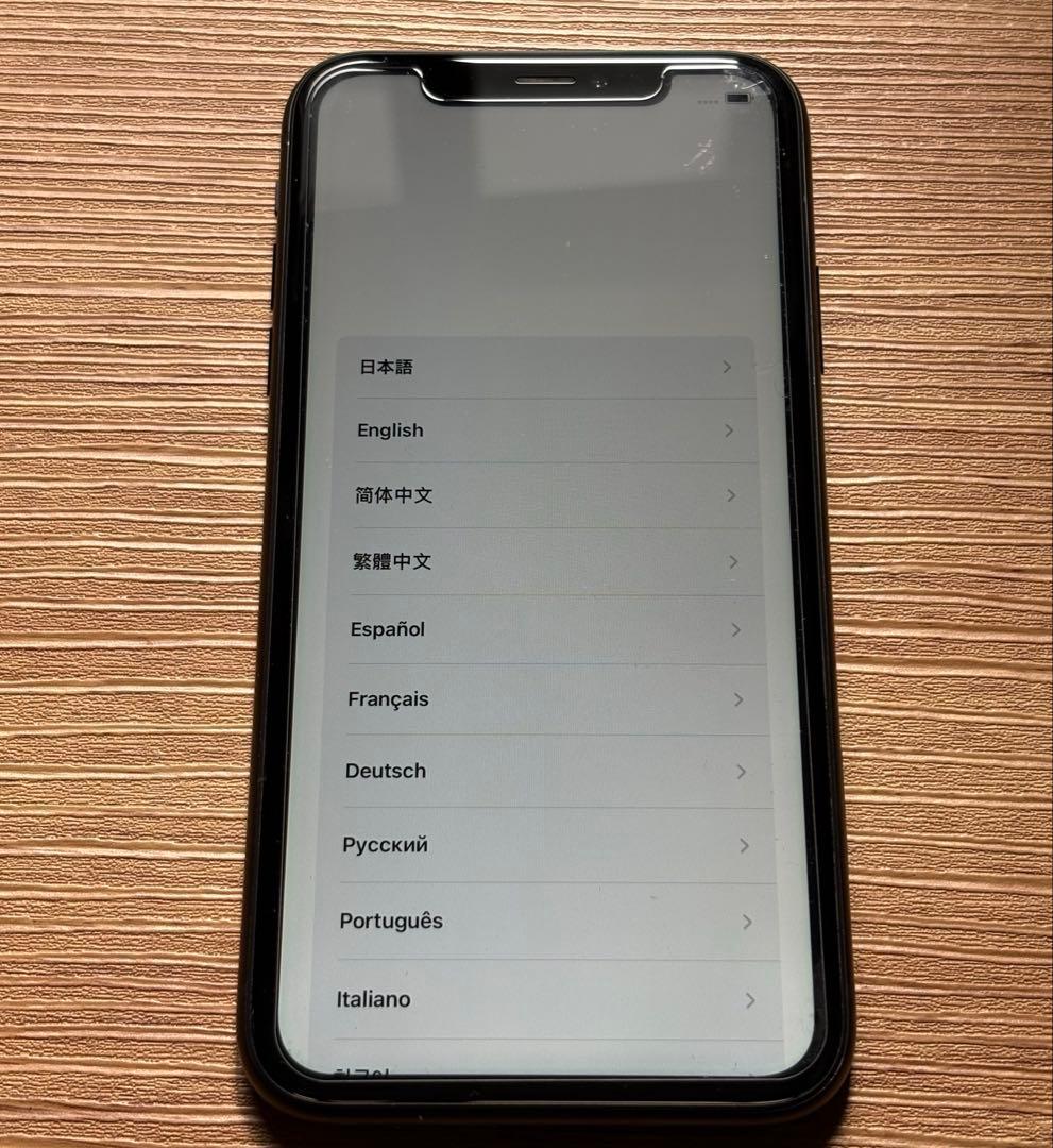 iPhoneXR本体 ブラック