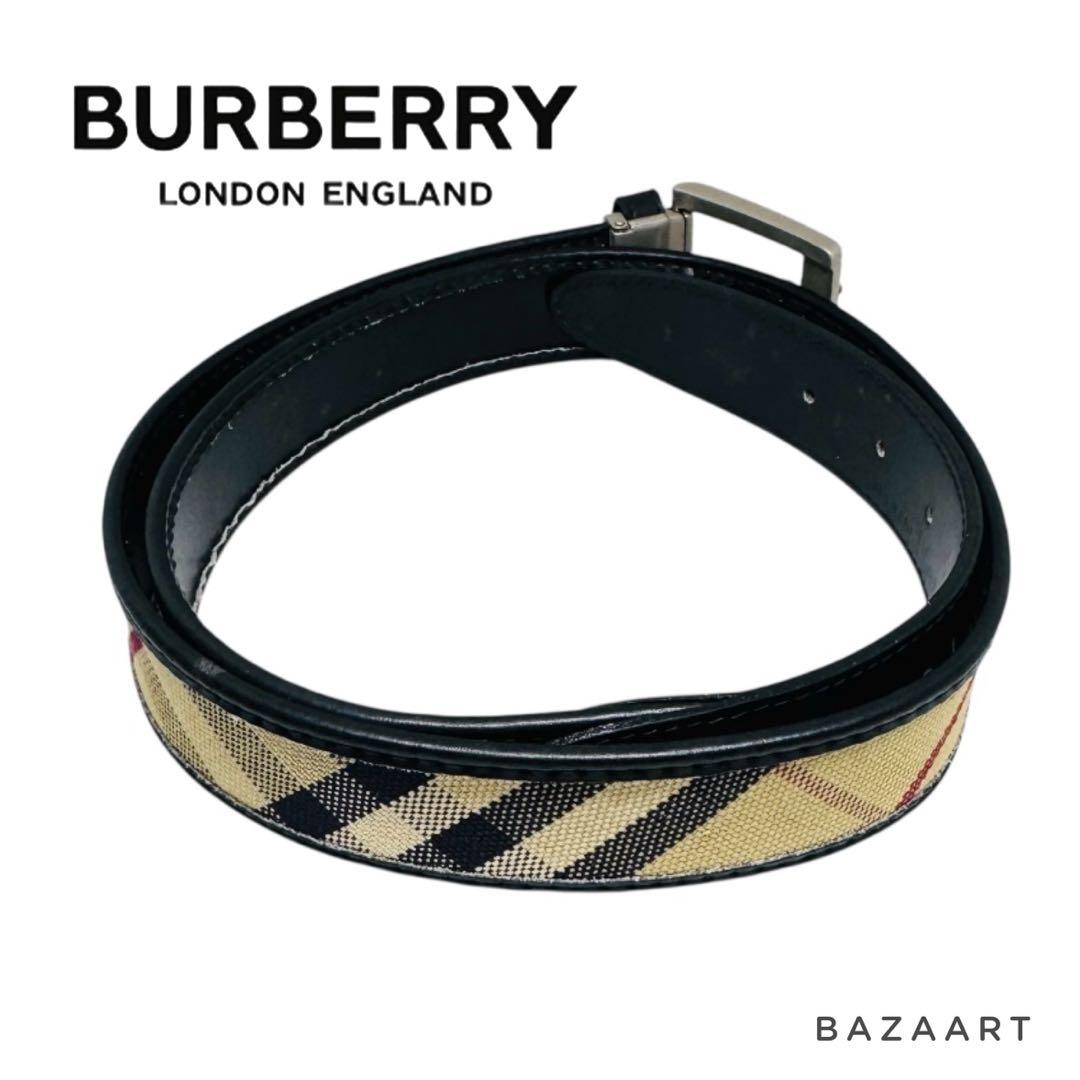 Burberry London バーバリー ロンドン ノバチェック ベルト