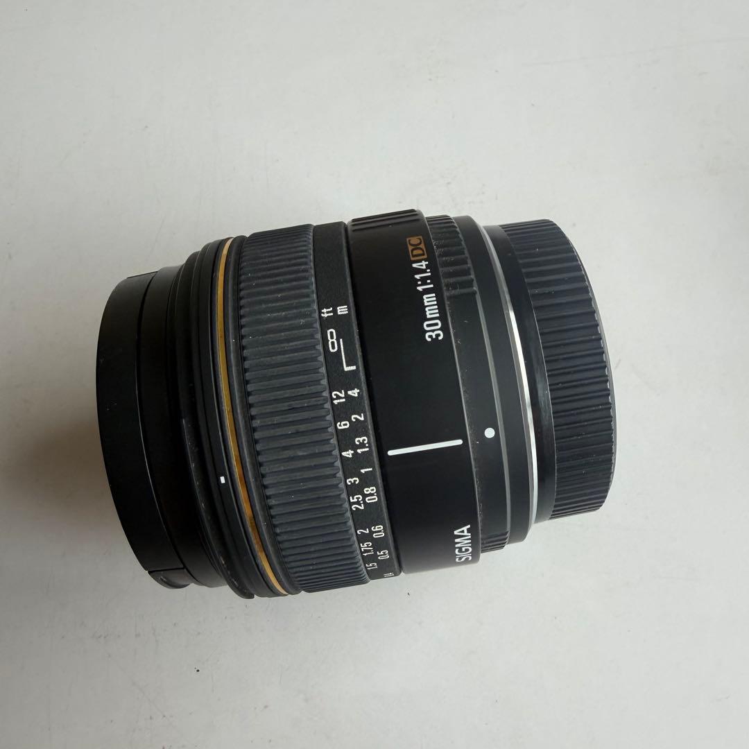 SIGMA30mm F1.4 EX DC 単焦点レンズ PENTAX Kマウント