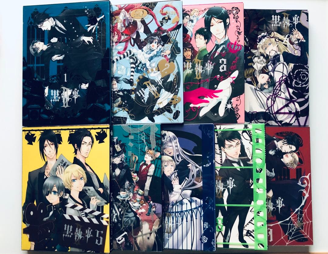 黒執事 第Ⅱ期 I〜Ⅸ DVD 完全生産限定版 特典付き