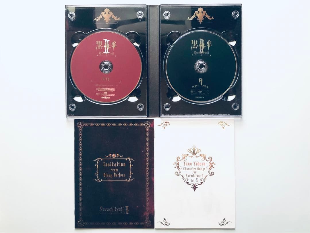 黒執事 第Ⅱ期 I〜Ⅸ DVD 完全生産限定版 特典付き