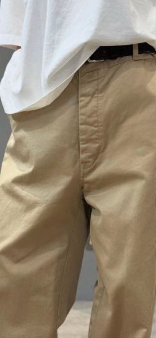 ポ*チ様 チマラ chimala×please別注チノトラウザー　アジャスター￼