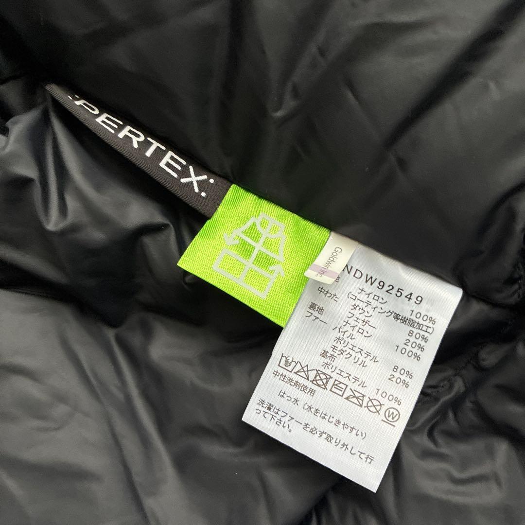 昨期物 ノースフェイス マウンテンダウンコート レディース S GORE-TEX