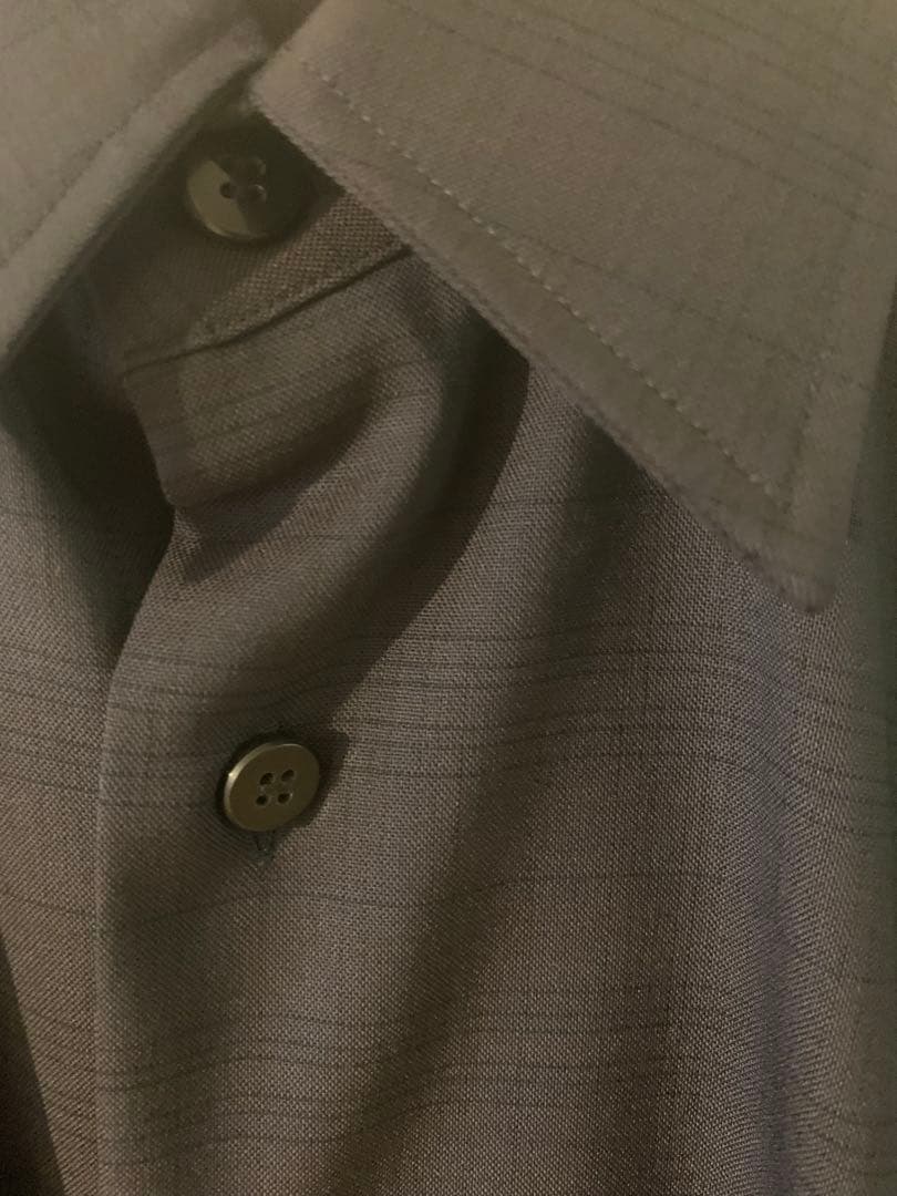 cale カルTASMANIA WOOL CHECK SHIRT サイズ2