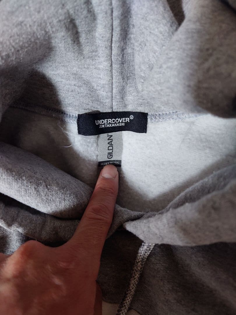 UNDERCOVER PSYCHO パーカー グレー