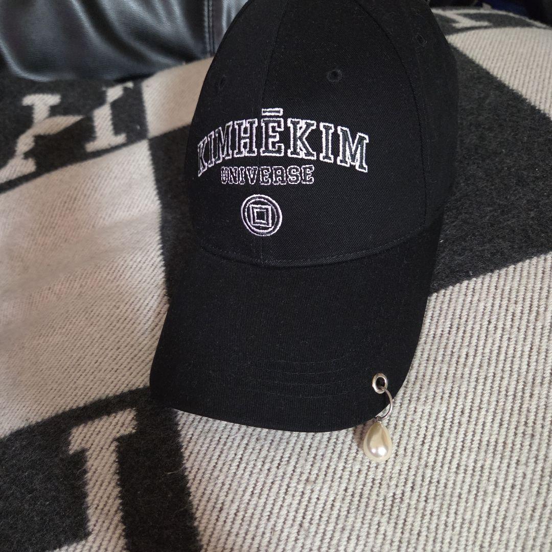 KIMHEKIM キムヘキム パールキャップ　ベースボールキャップ