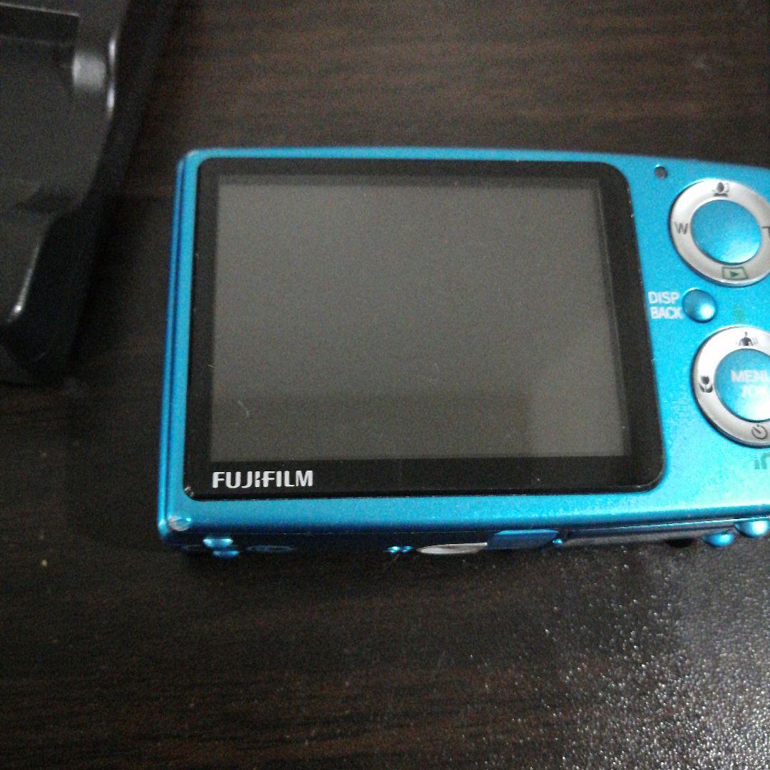 フジフイルム　FUJIFILM　デジカメ　青　FinePix　z