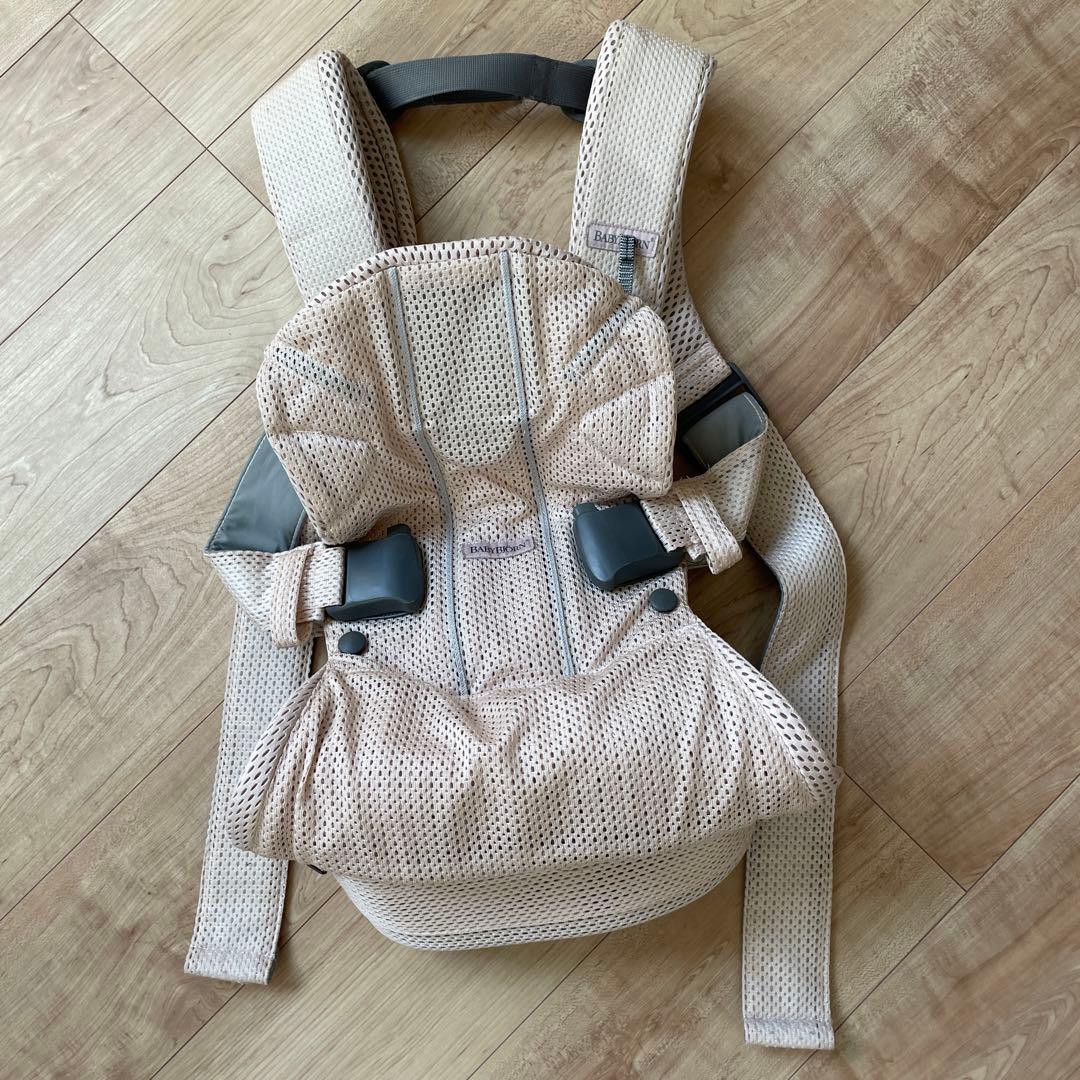 美品♡ベビービョルン 抱っこ紐 ワンカイエアー　パーリーピンク