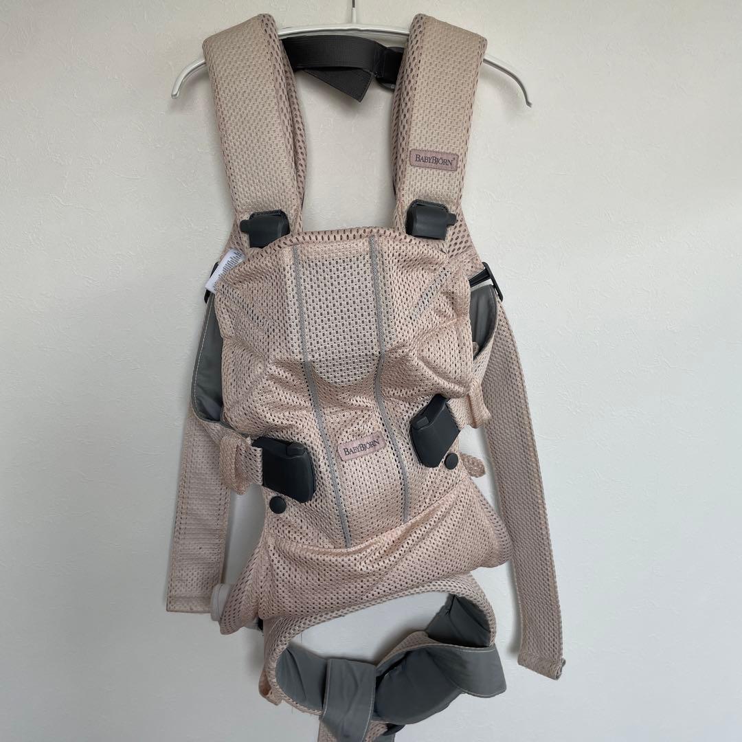 美品♡ベビービョルン 抱っこ紐 ワンカイエアー　パーリーピンク