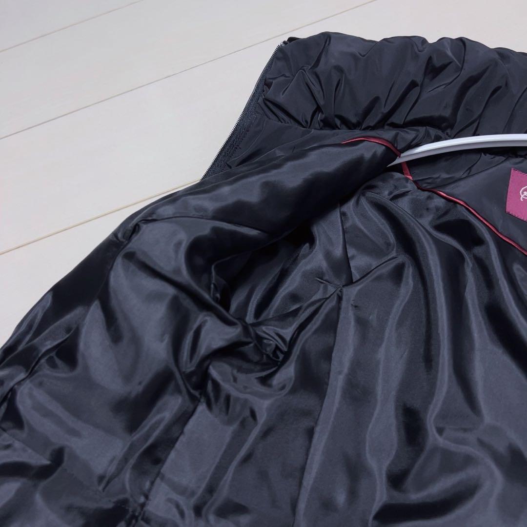 ☆Super Beauty☆【美品】花柄刺繍ダウンコート　ベルベットサイズ40♡