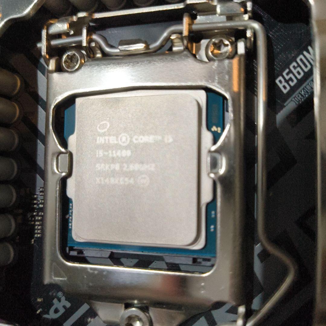 Intel Core i 5 11400,ASRock B560M 他セット