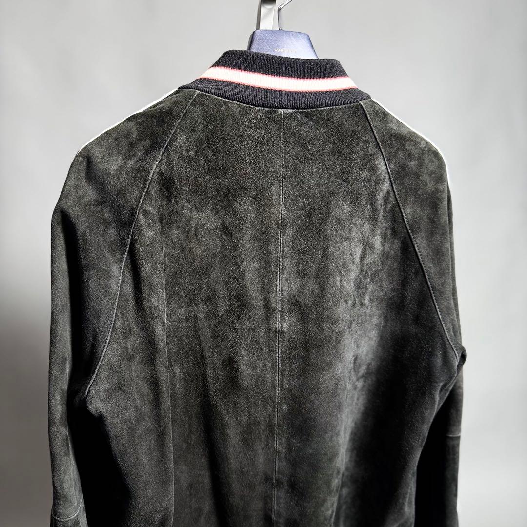 COVERT suede leather SOUVENIR JKT 46 黒