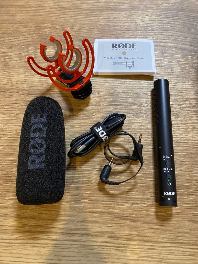 ロードRode VideoMic NTGビデオマイクショットガンマイクVMNTG