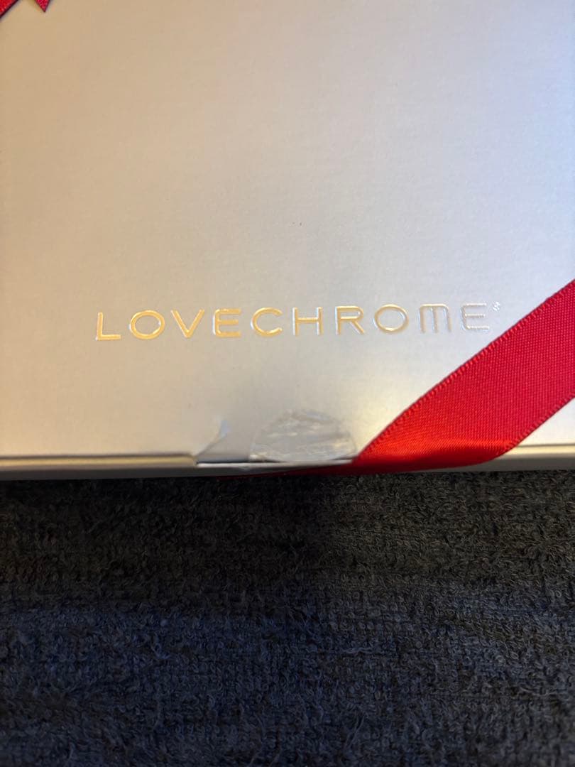 LOVECHROME ゴールドコーム ピンクケース