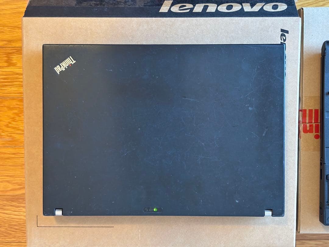 Thinkpad X201s 予備バッテリー1本、ウルトラベース、元箱付き