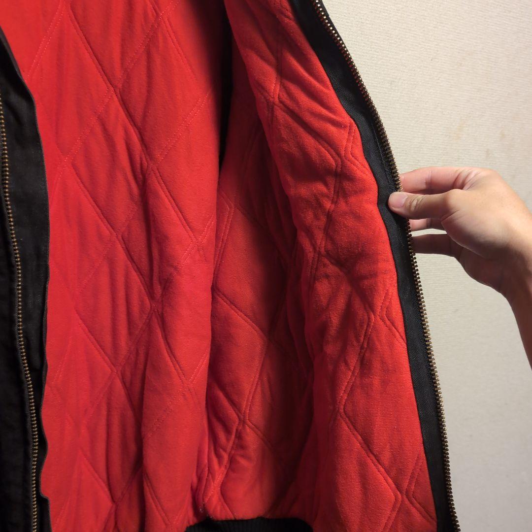 た*き様 Carhartt サンタフェジャケット ブラック　JQ2115希少TA