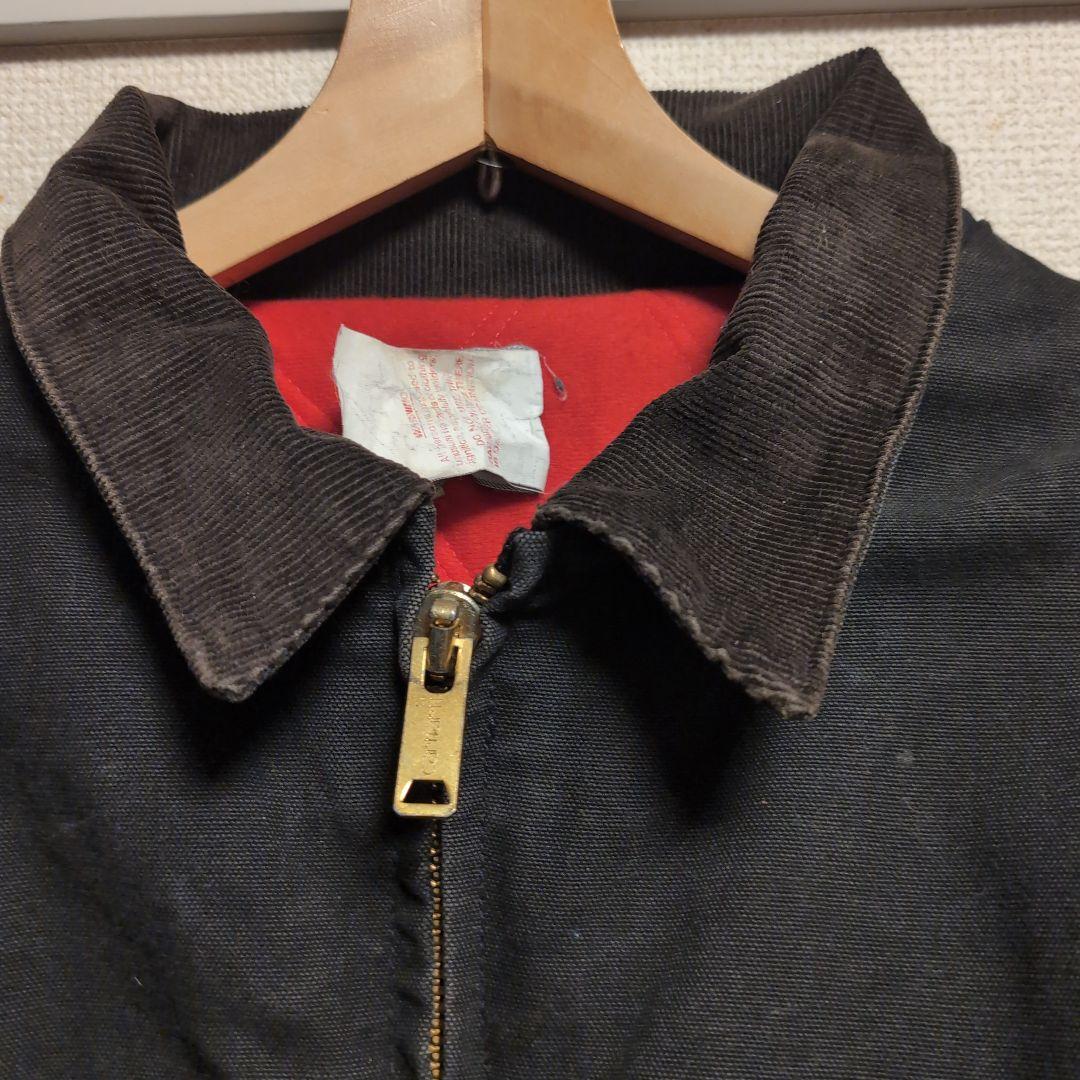 た*き様 Carhartt サンタフェジャケット ブラック　JQ2115希少TA