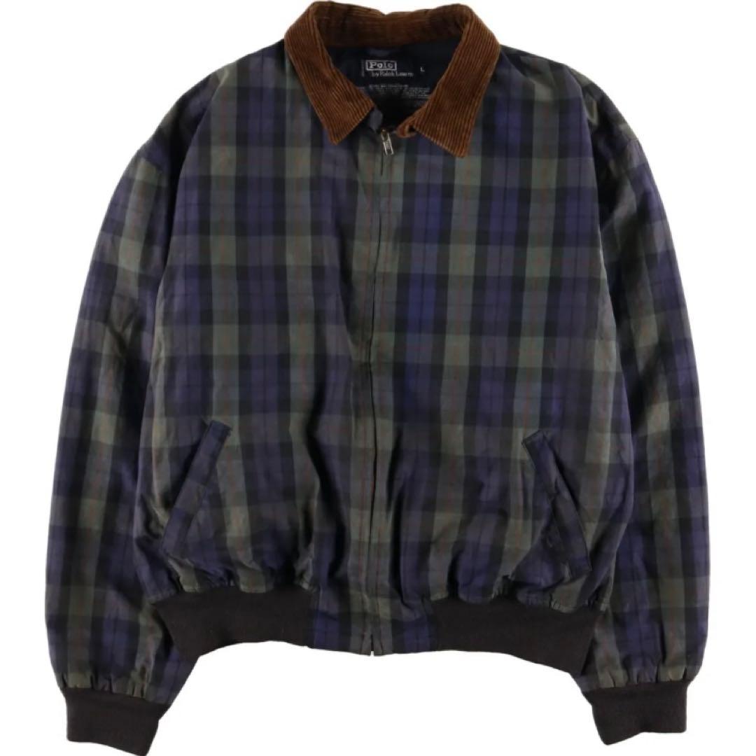 古着90年代POLO by Ralph Lauren チェック柄