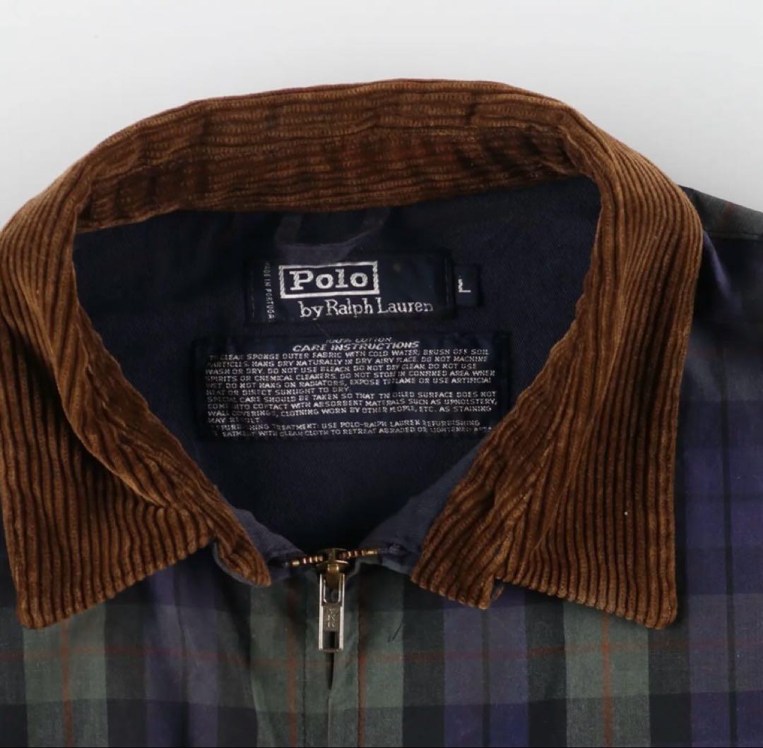 古着90年代POLO by Ralph Lauren チェック柄