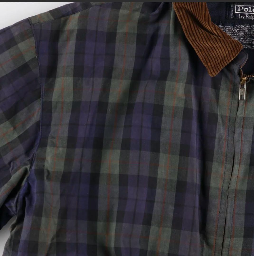 古着90年代POLO by Ralph Lauren チェック柄