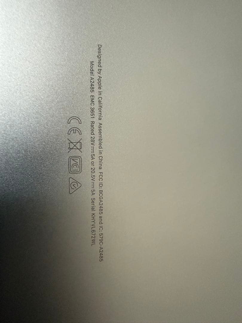 MacBook本体 MacBook Pro M1 2021