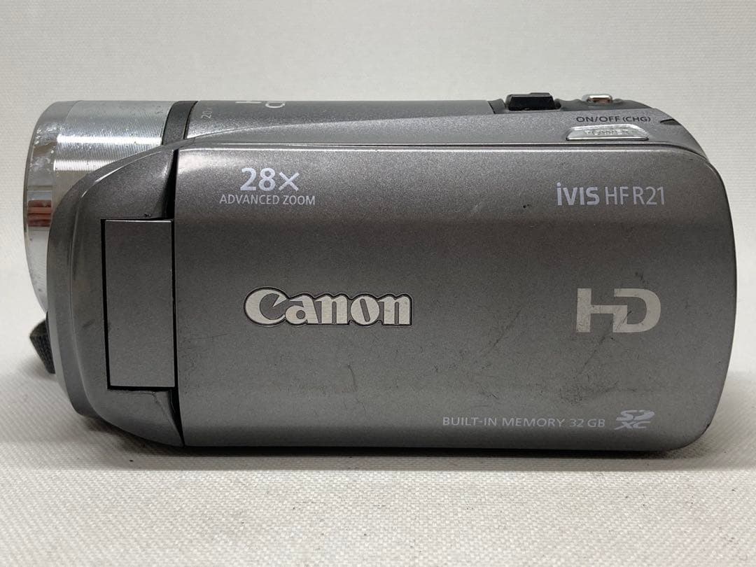 概ね美品　Canon　iVIS HF R21　ビデオカメラ　h300b106dd