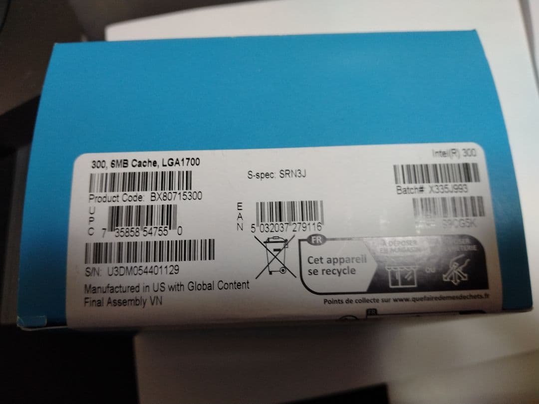 Intel Processor 300(第14世代cpu)