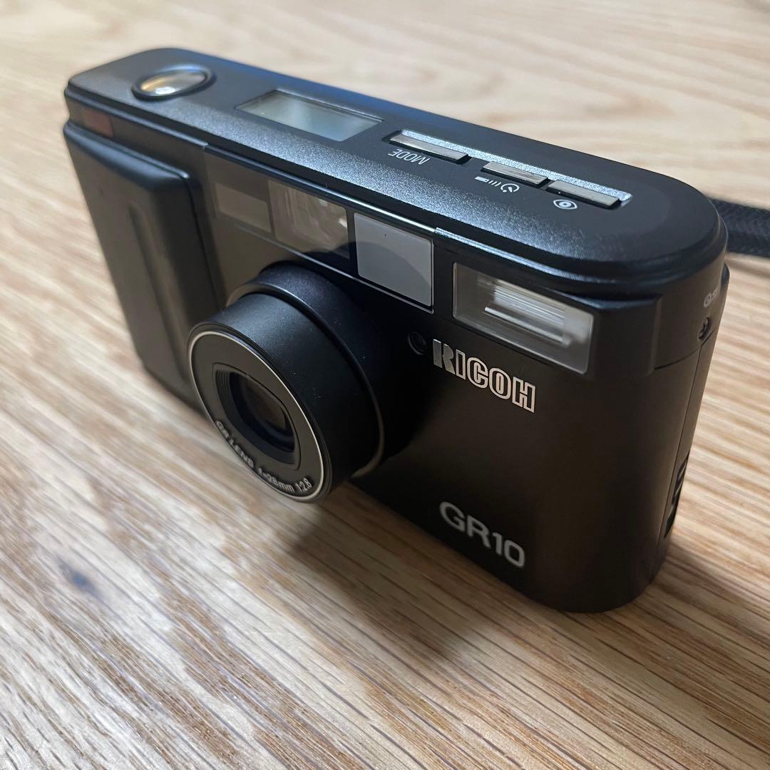 RICOH GR10 フィルムカメラ レザーケース付き(純正)