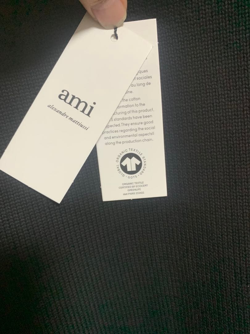 amiparis アミパリス レディース　ニット ブラック Mウール