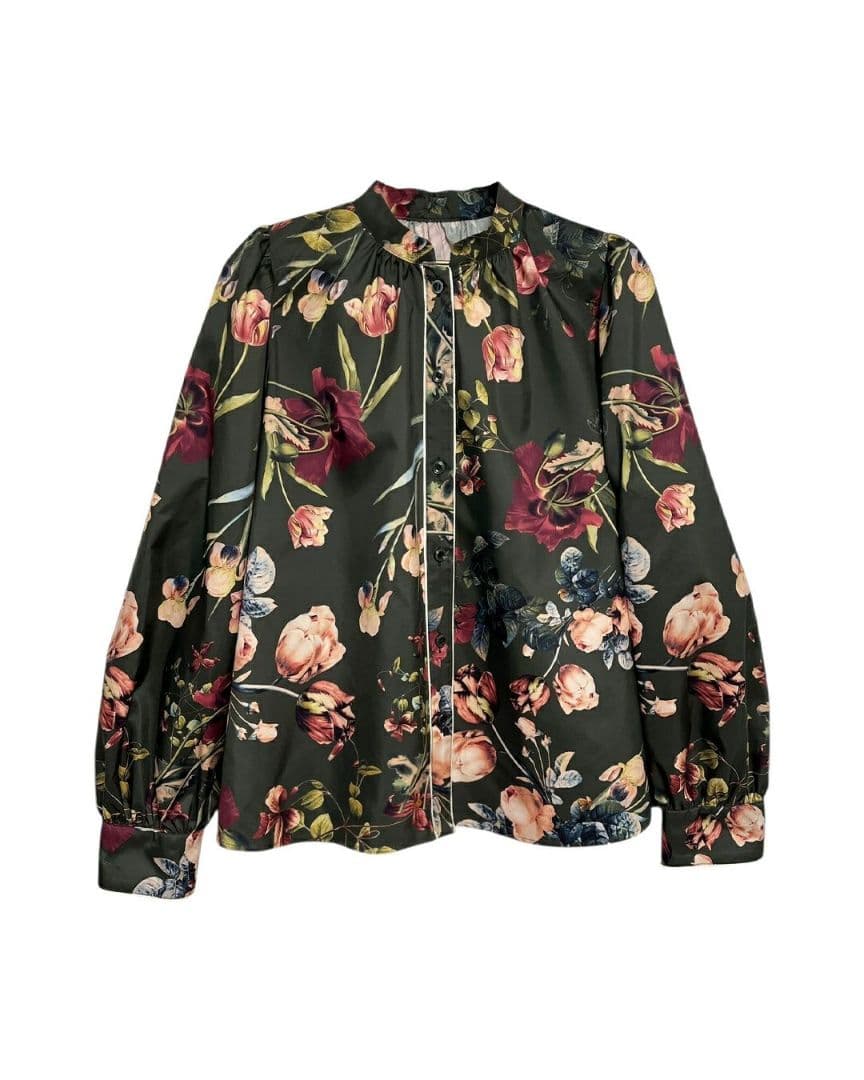 ロイスクレヨン スティル ブラウス 花柄 &ellecy アンドエルシー