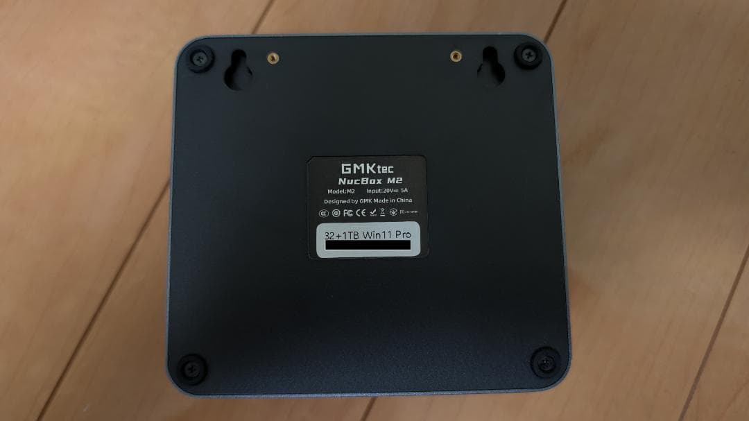 GMKtec NucBox M2 i7-11390H 32GB 1TB ミニPC