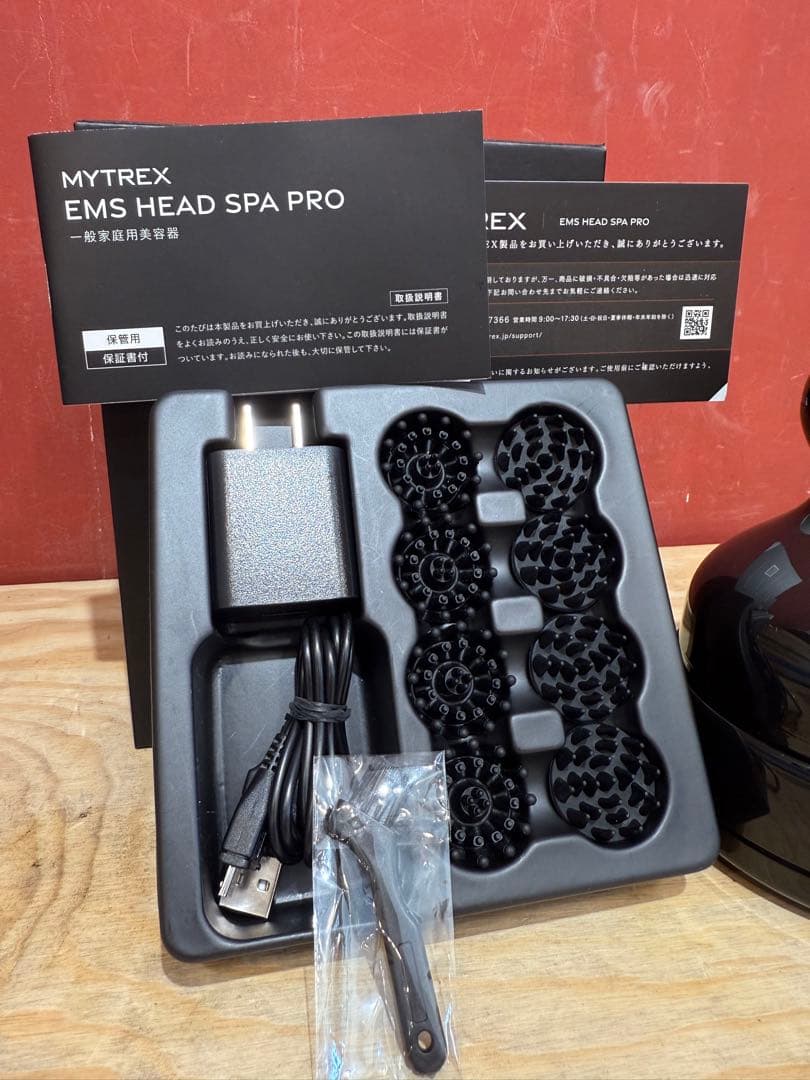 【B】 MYTREX EMS HEAD SPA PRO MT-EHP22B
